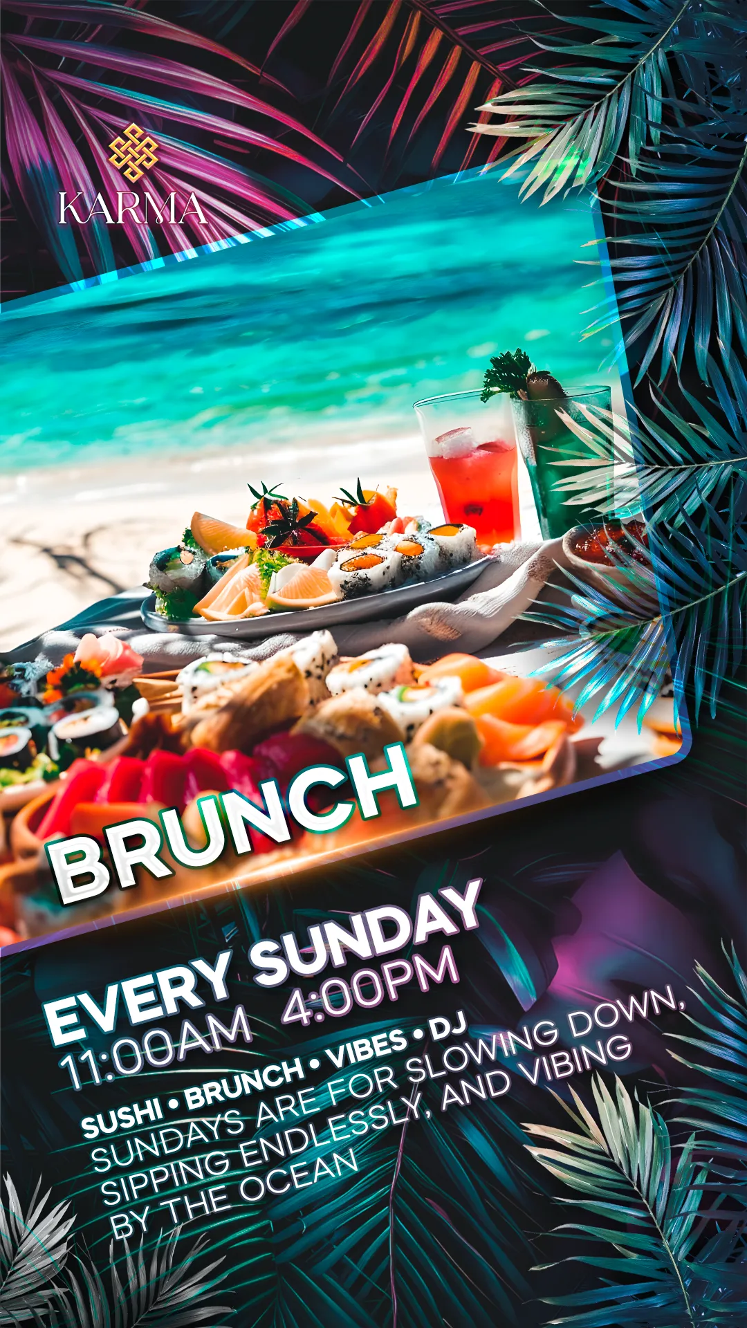 Karma Beach Lounge - BRUNCH